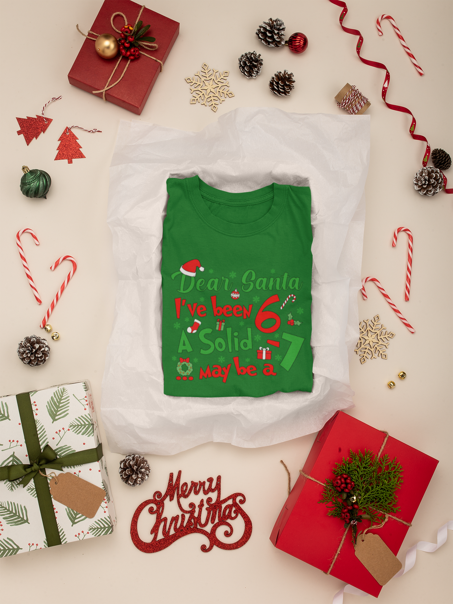 Kids T-Shirt - Christmas 6-7