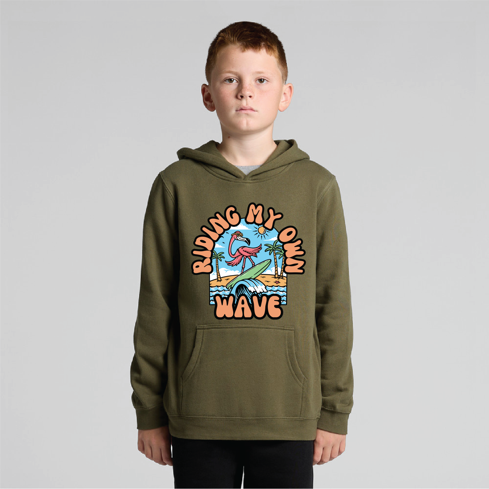 "My Wave, My Way" Kids & Youth Hoodie