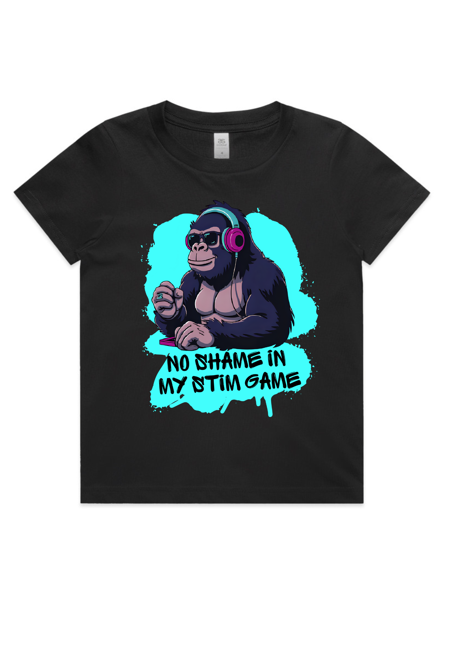 "No Shame in my stim game" Kids & Youth Tee