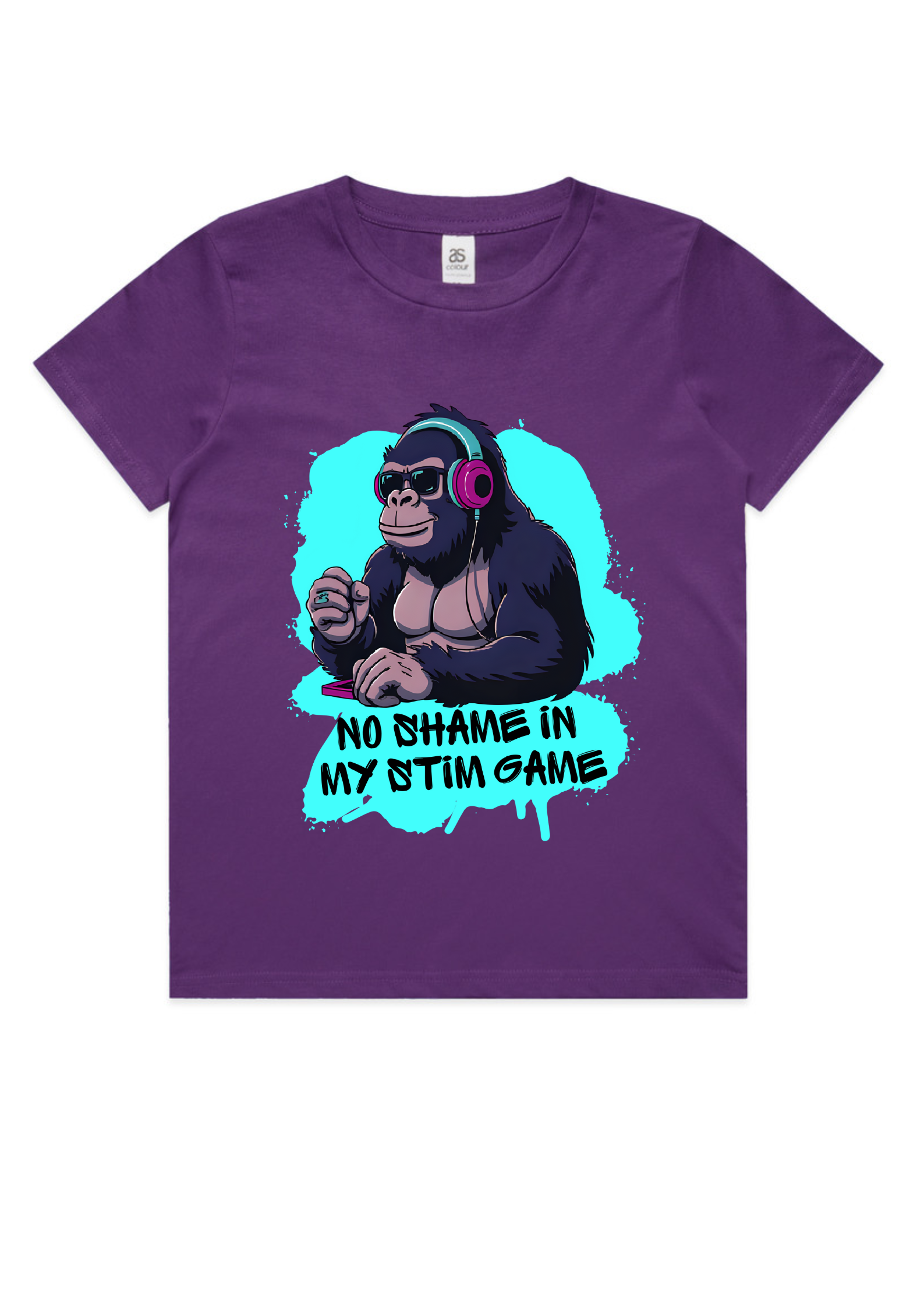 "No Shame in my stim game" Kids & Youth Tee