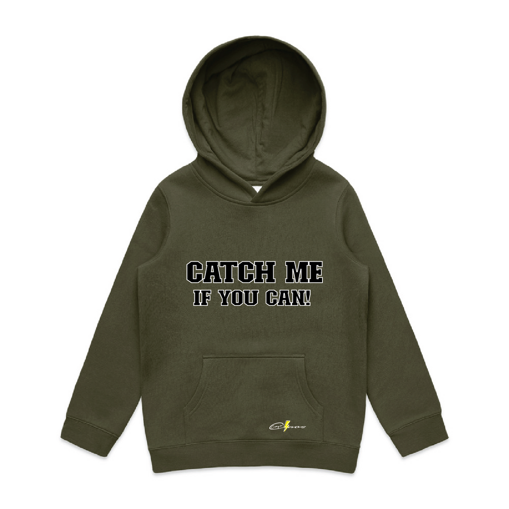 "Catch Me If You Can" Kids & Youth Safety Hoodie
