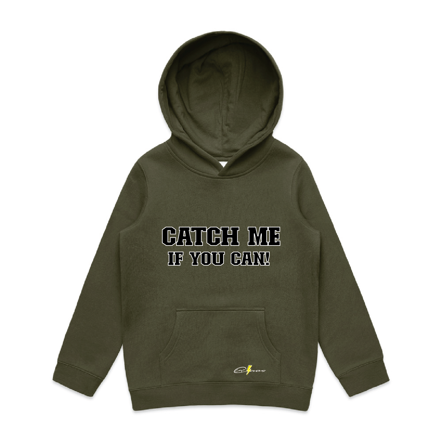 "Catch Me If You Can" Kids & Youth Safety Hoodie