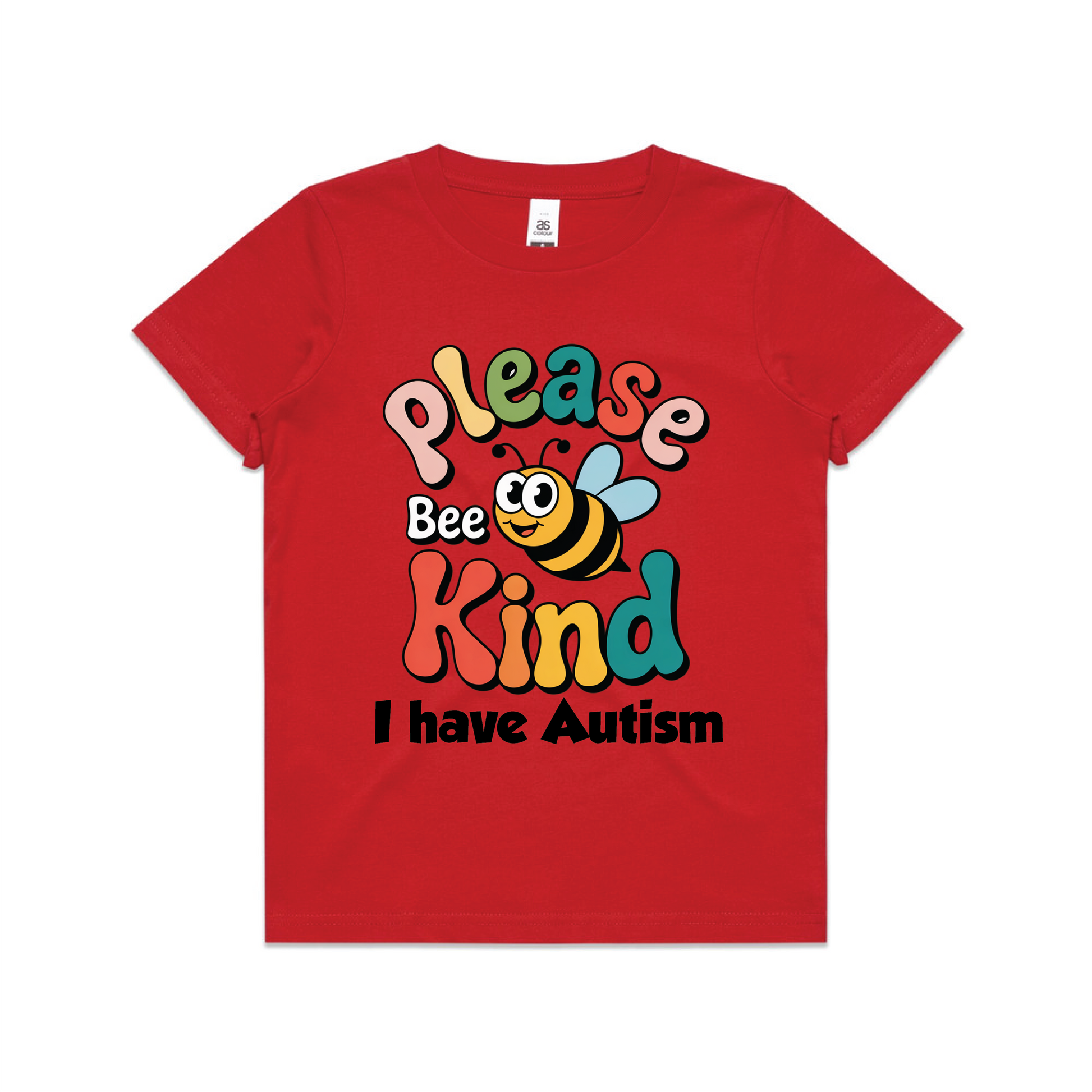 "Please Bee Kind. I Have Autism" Kids & Youth Tee