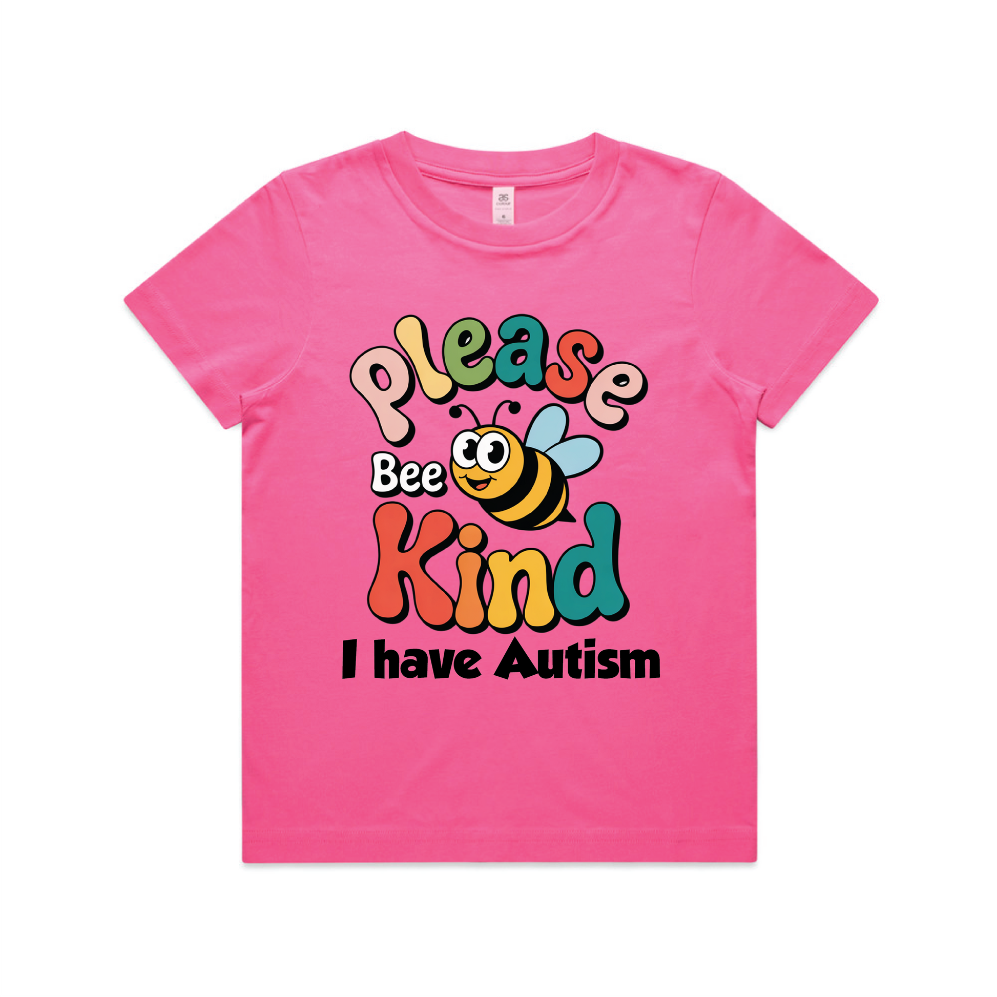 "Please Bee Kind. I Have Autism" Kids & Youth Tee