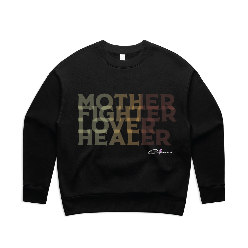 "Mother, Fighter, Lover, Healer" Premium Women's Crew