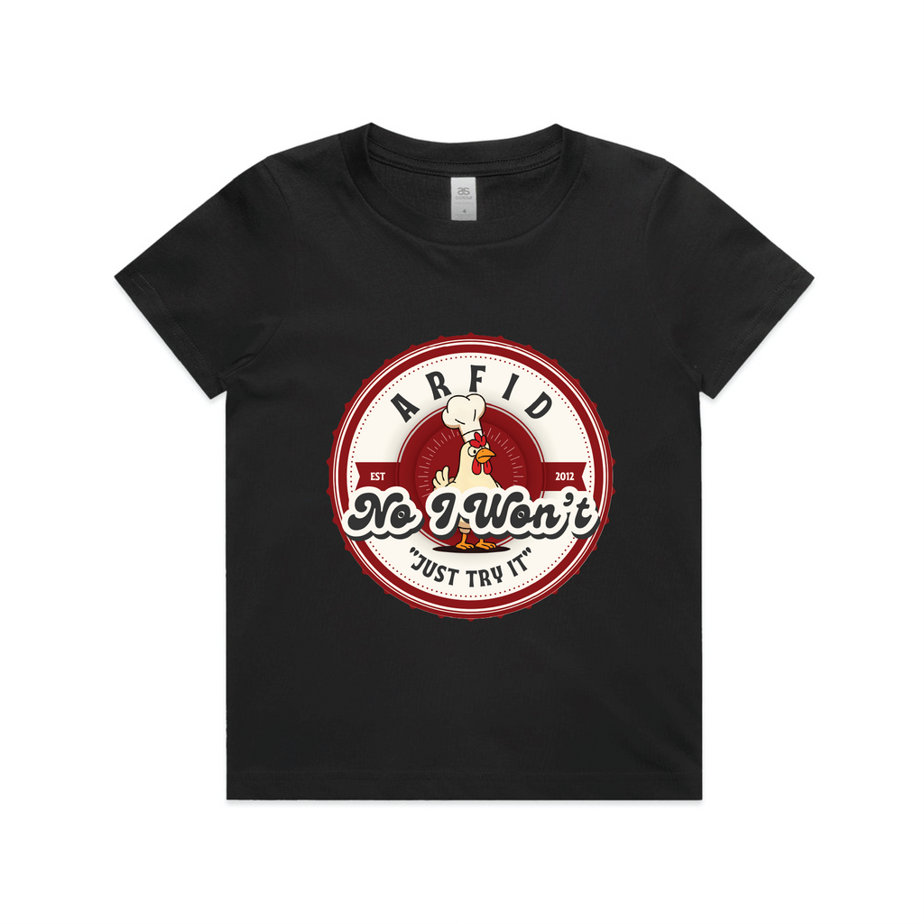 "ARFID - No I won't just try it" Kids & Youth Tee