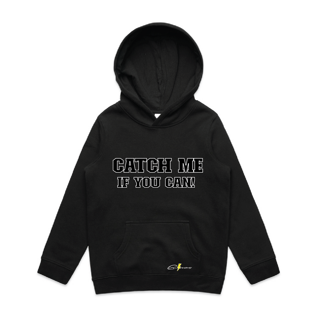 "Catch Me If You Can" Kids & Youth Safety Hoodie