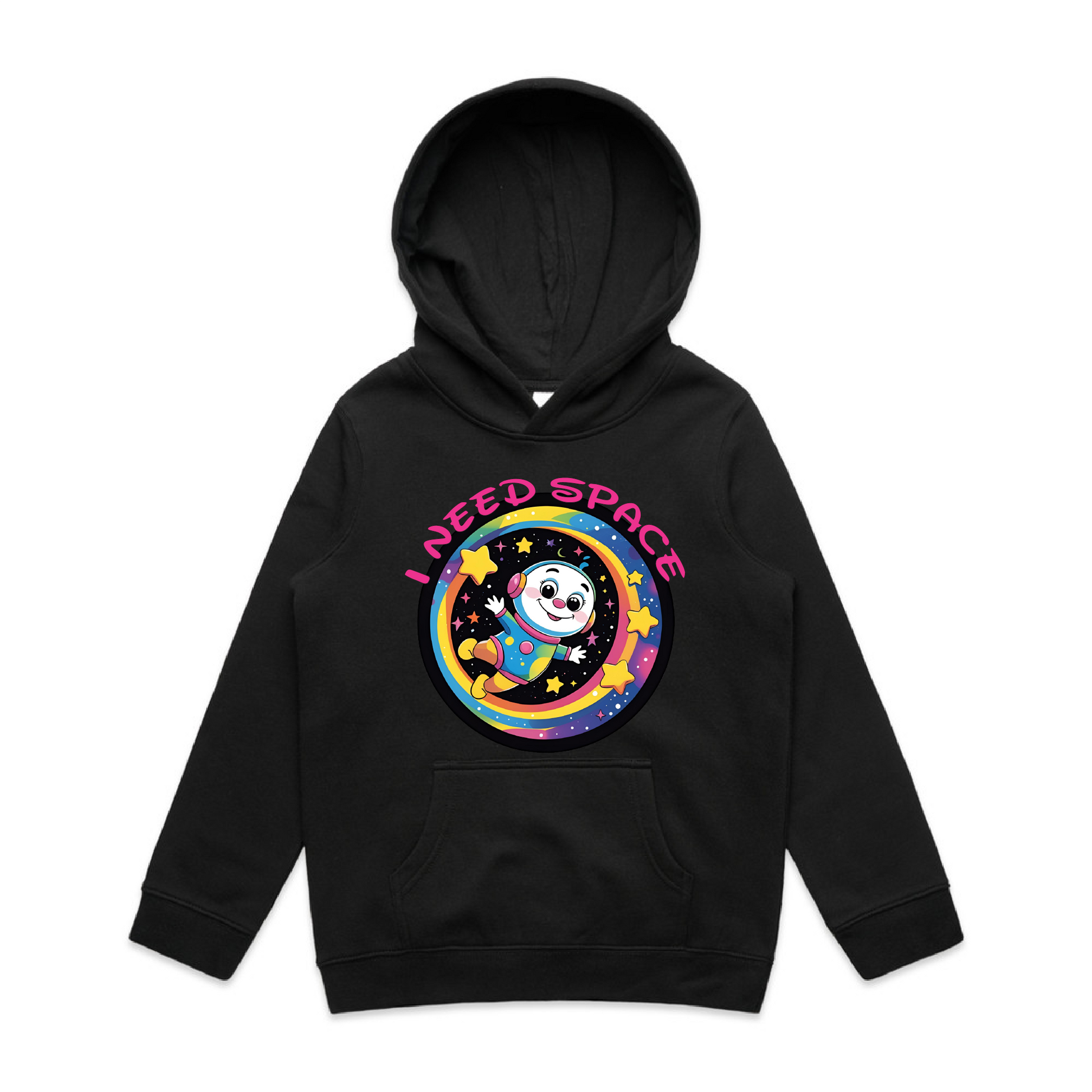"I need space" Kids & Youth Hoodie