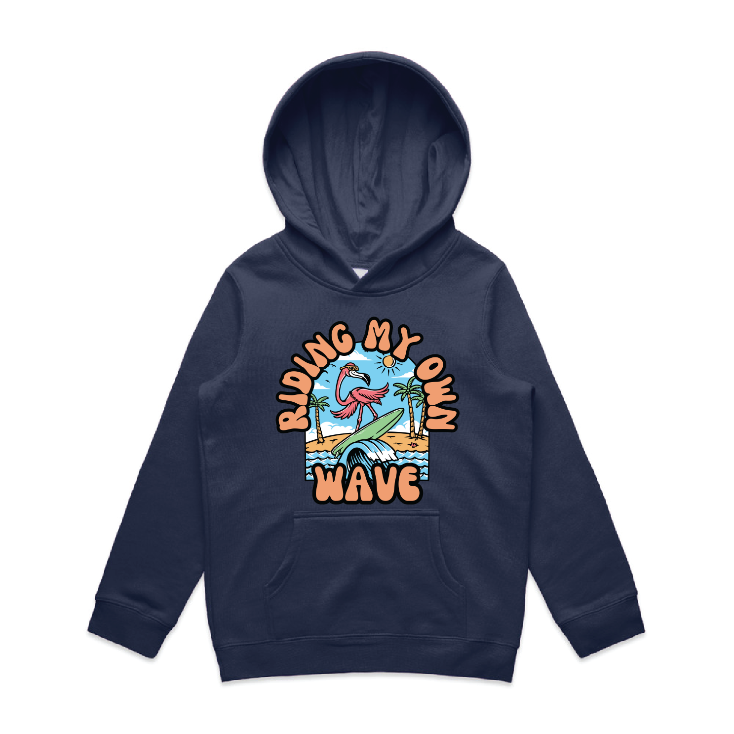 "My Wave, My Way" Kids & Youth Hoodie