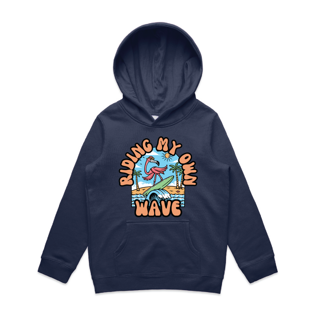 "My Wave, My Way" Kids & Youth Hoodie