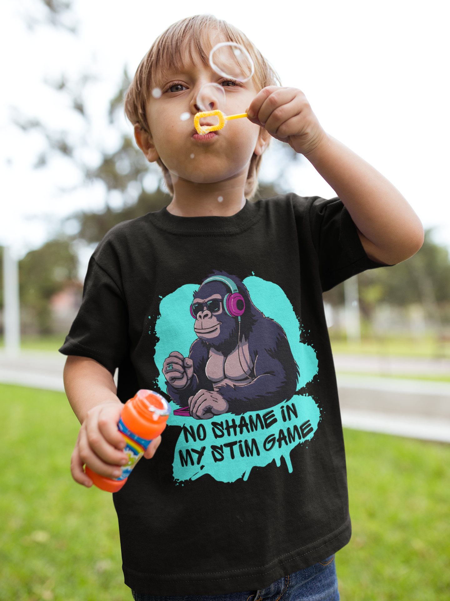 "No Shame in my stim game" Kids & Youth Tee