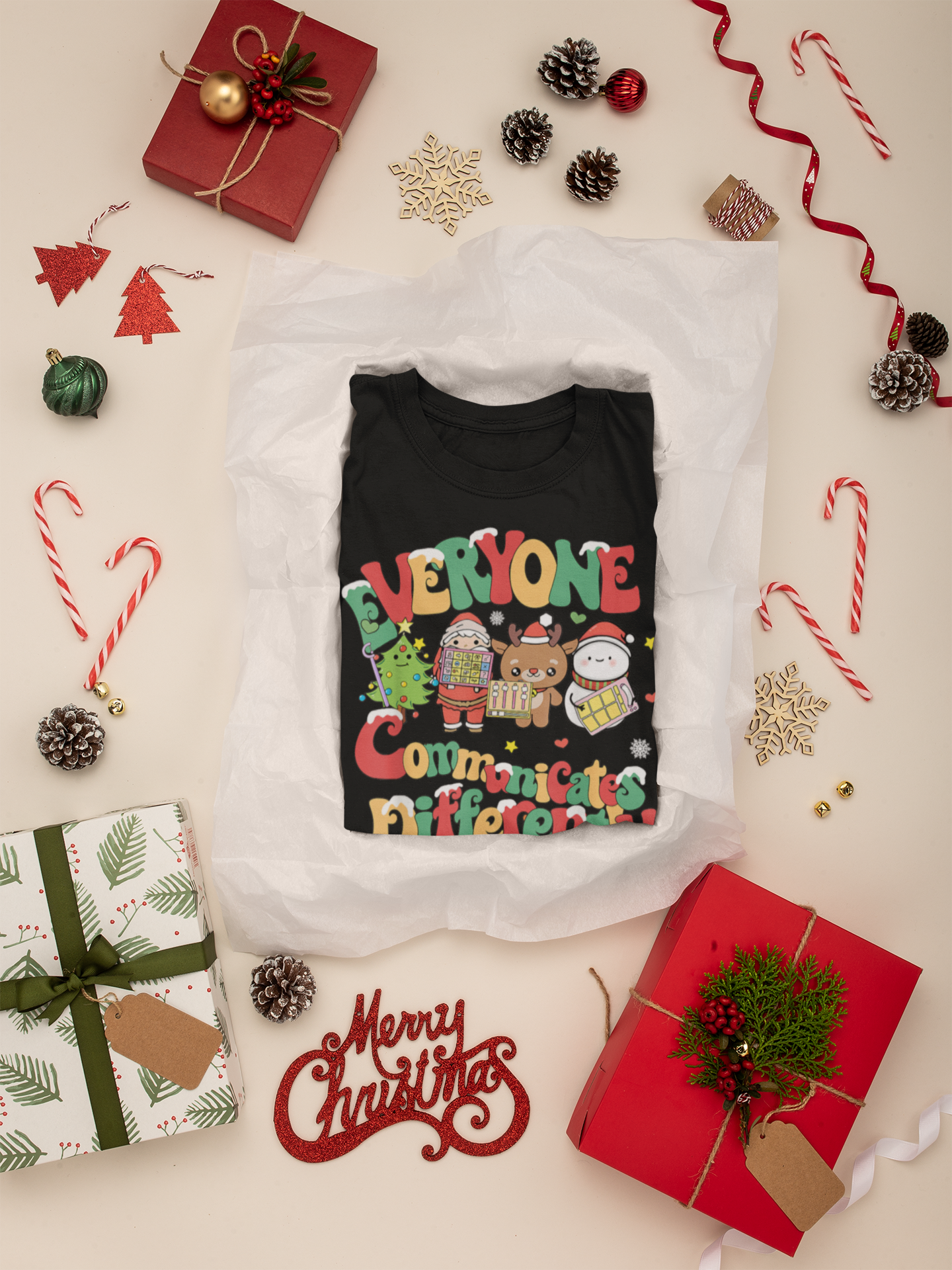 Kids T-Shirt - Everyone communicates differently (Design 1)