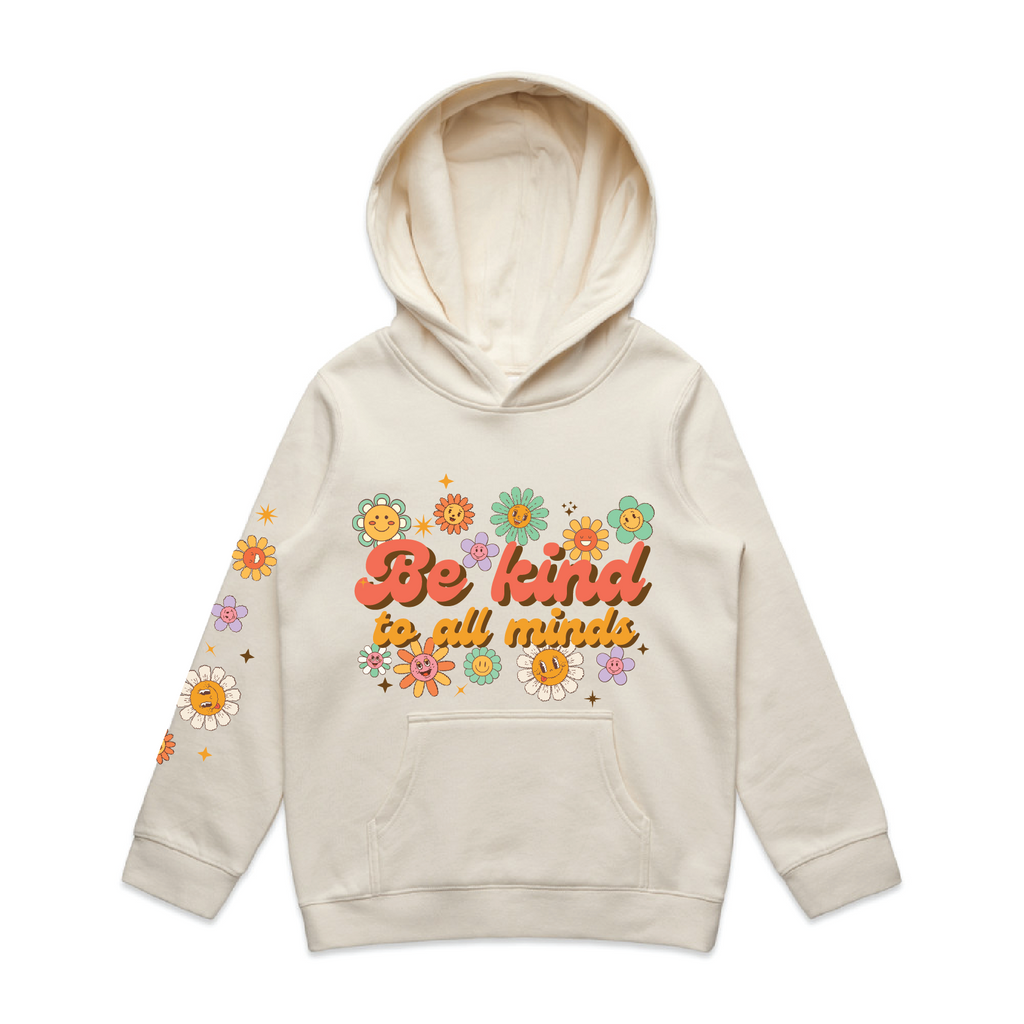 "Be kind to all minds" Kids & Youth Hoodie