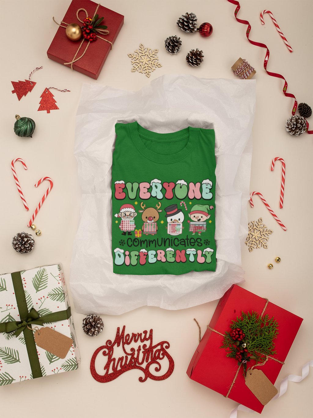 Women's T-Shirt -  Everyone communicates differently (Design 2)