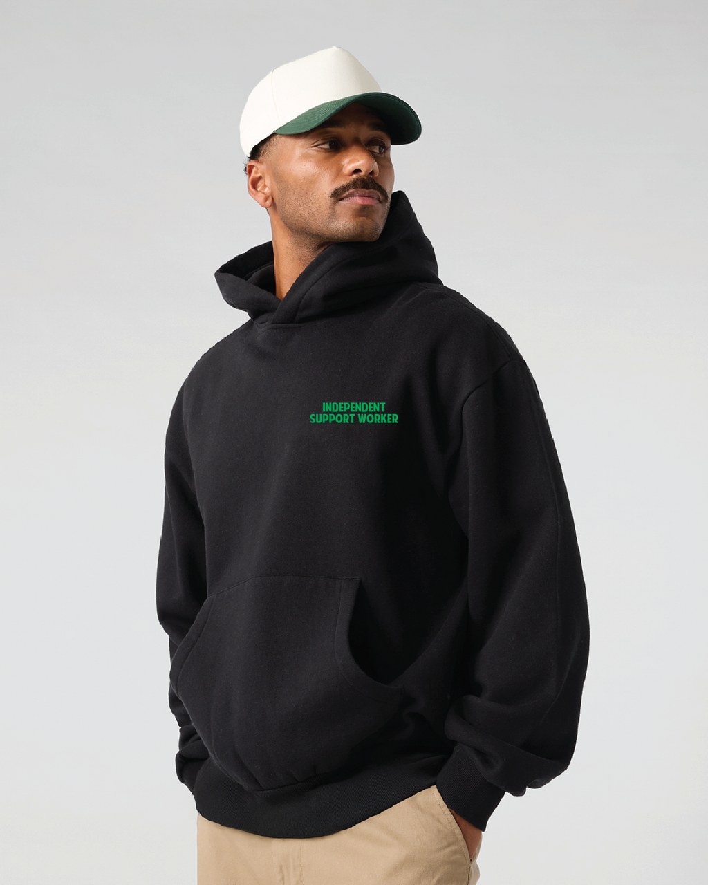 Mens Independent Support Worker Hoodie