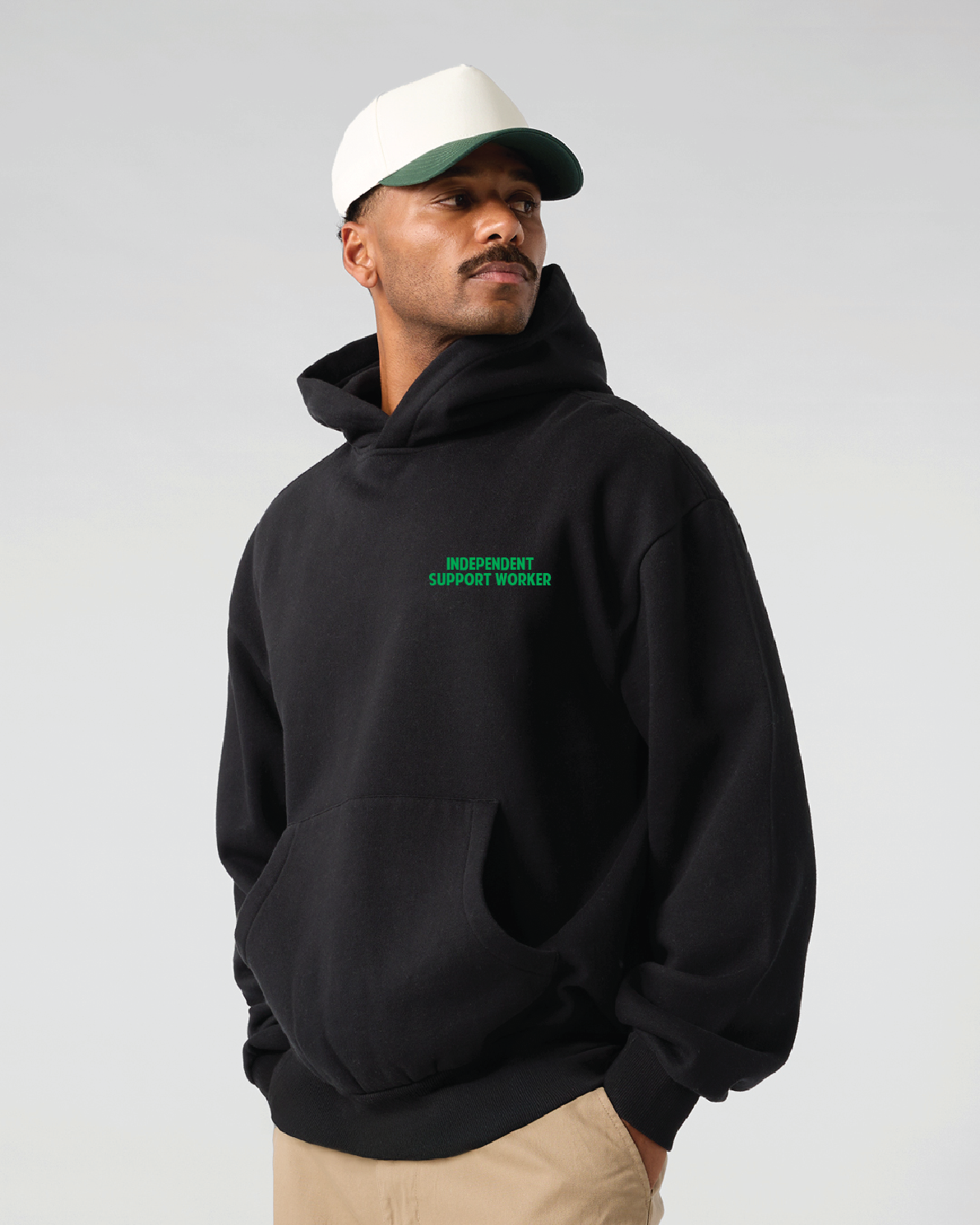 Mens Independent Support Worker Hoodie