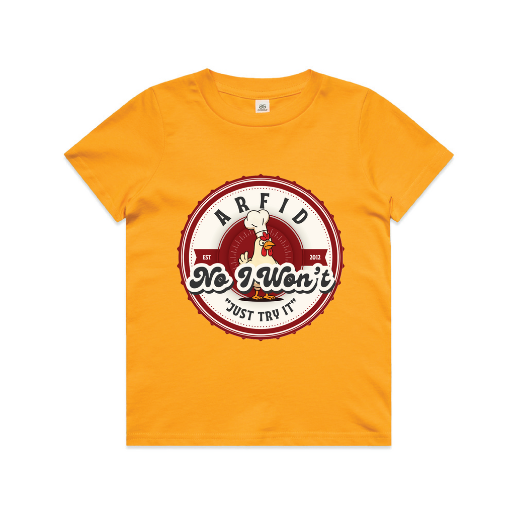 "ARFID - No I won't just try it" Kids & Youth Tee