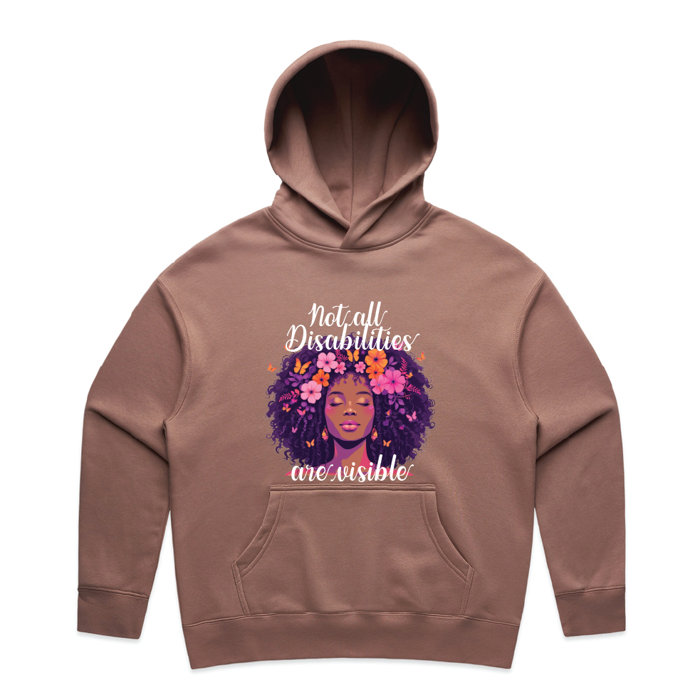 "Not all disabilities are visible" Women's Hoodie