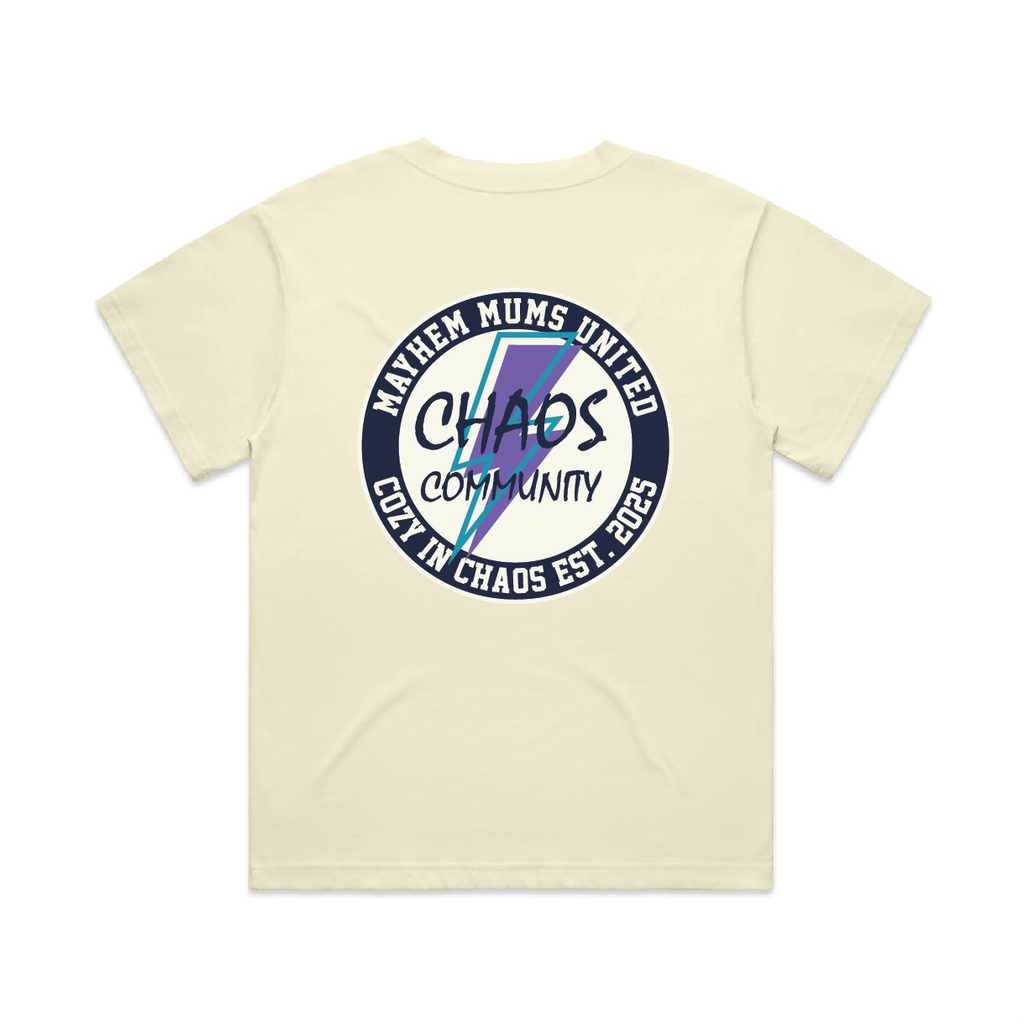 "Cozy in Chaos Community" Membership & Tee