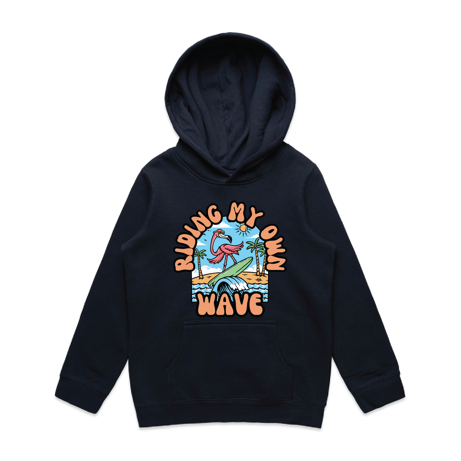 "My Wave, My Way" Kids & Youth Hoodie