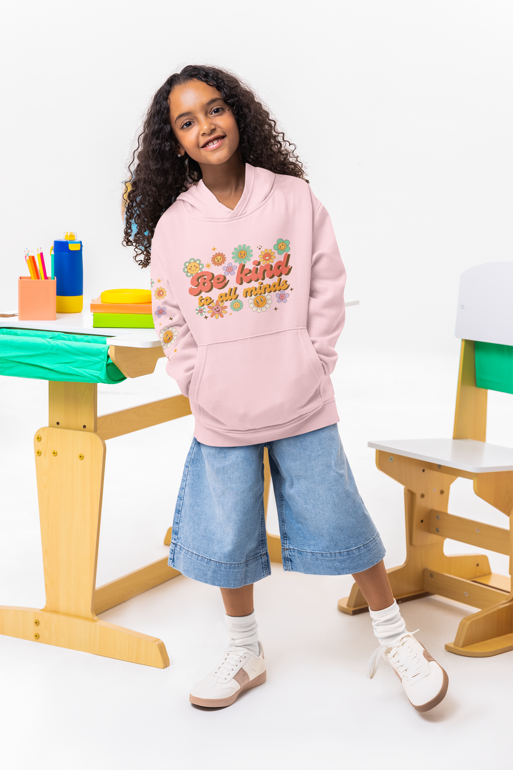 "Be kind to all minds" Kids & Youth Hoodie