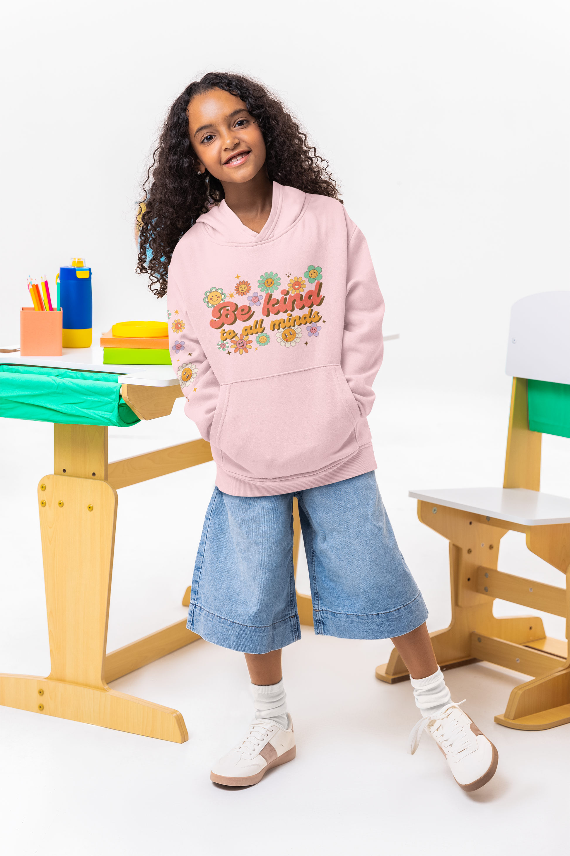 "Be kind to all minds" Kids & Youth Hoodie