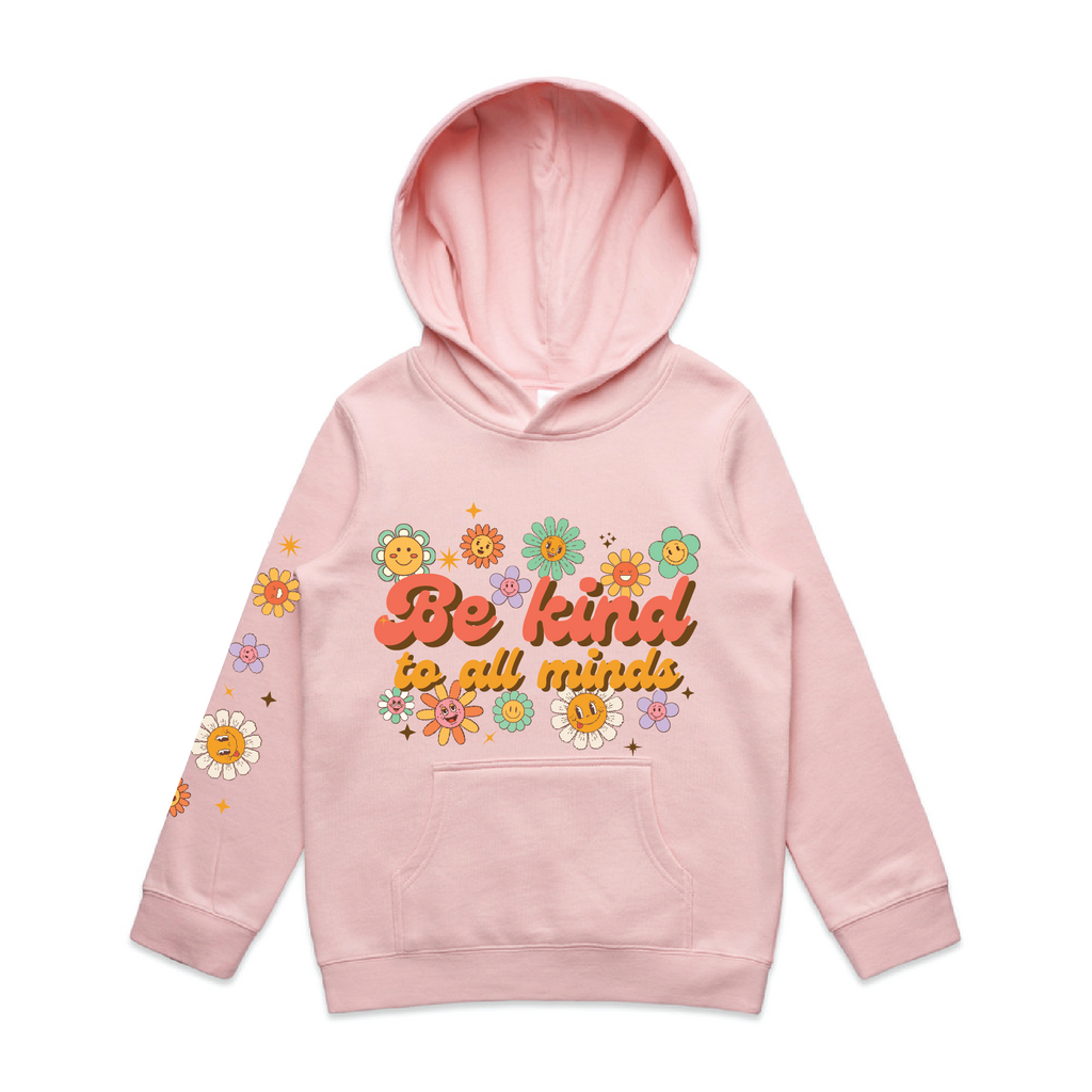 "Be kind to all minds" Kids & Youth Hoodie