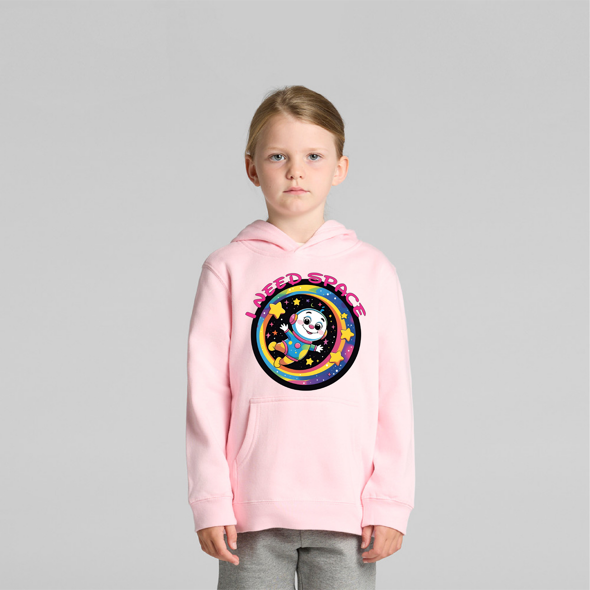 "I need space" Kids & Youth Hoodie