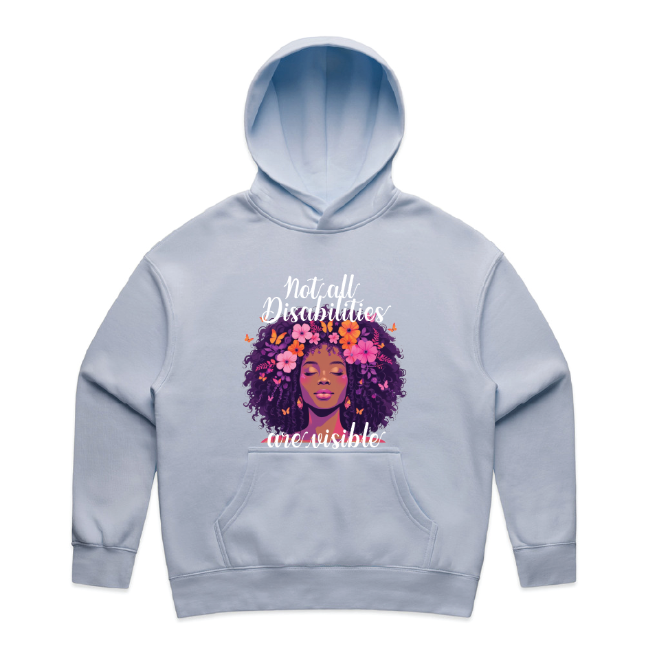 "Not all disabilities are visible" Women's Hoodie
