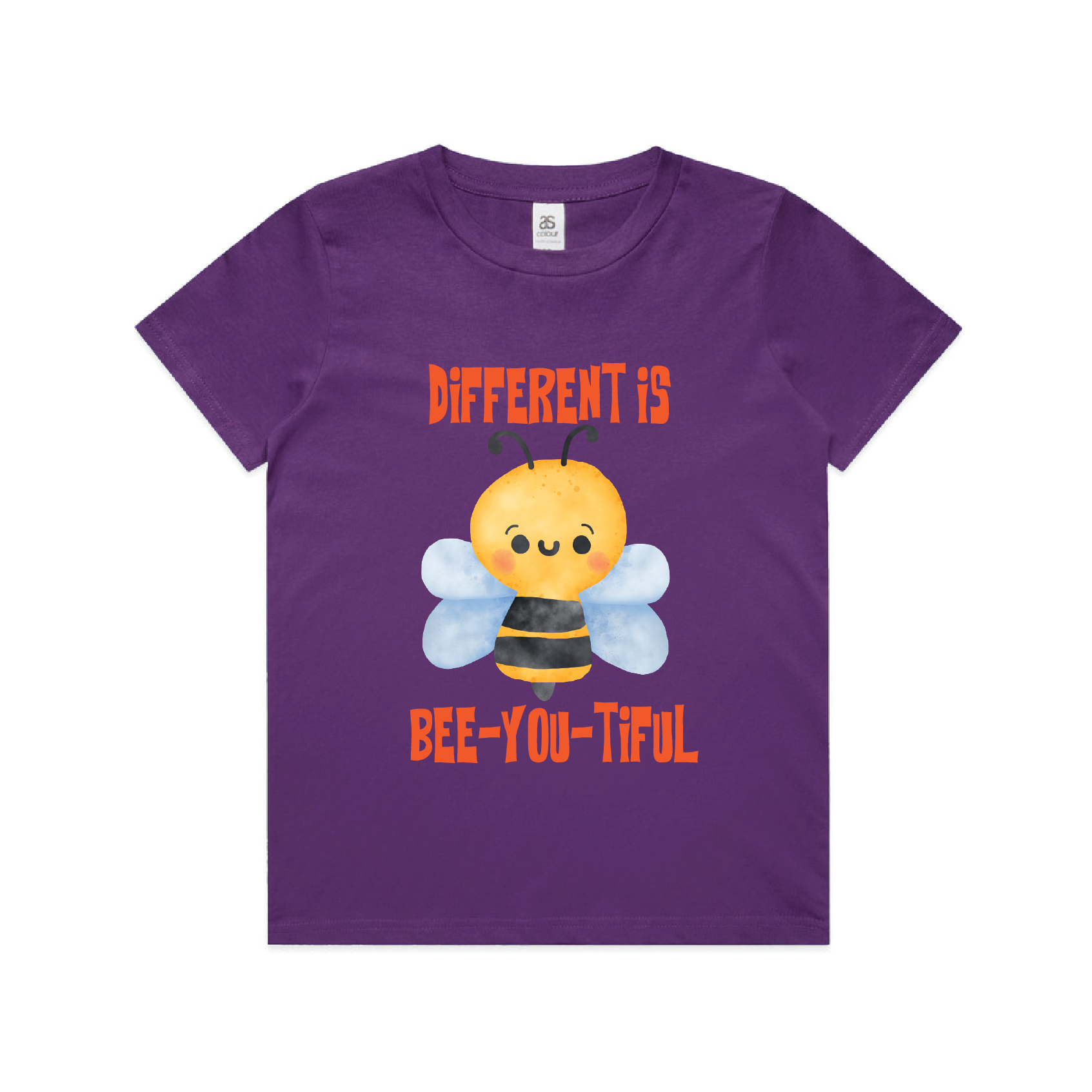 "Different is Bee-You-tiful" Kids & Youth Tee