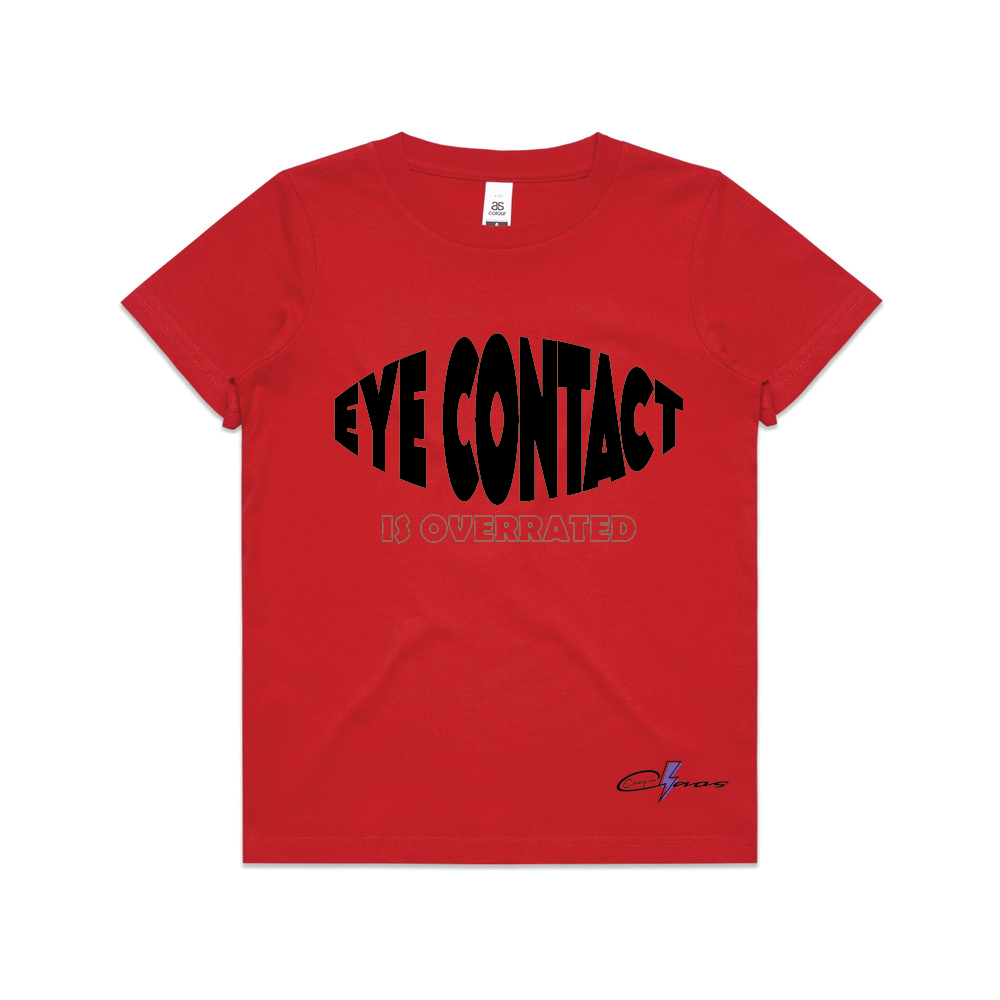 "Eye Contact is Overrated" Kids & Youth Tee