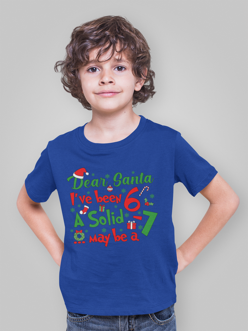 Kids T-Shirt - Christmas 6-7