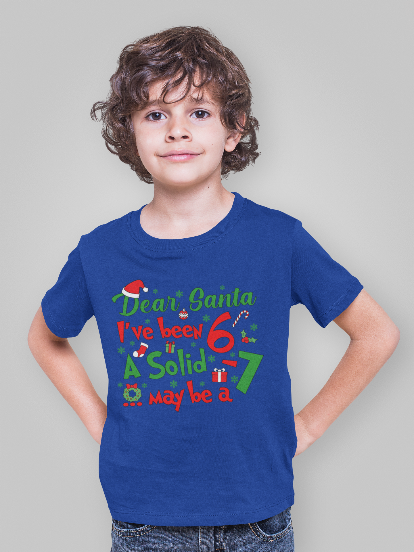 Kids T-Shirt - Christmas 6-7