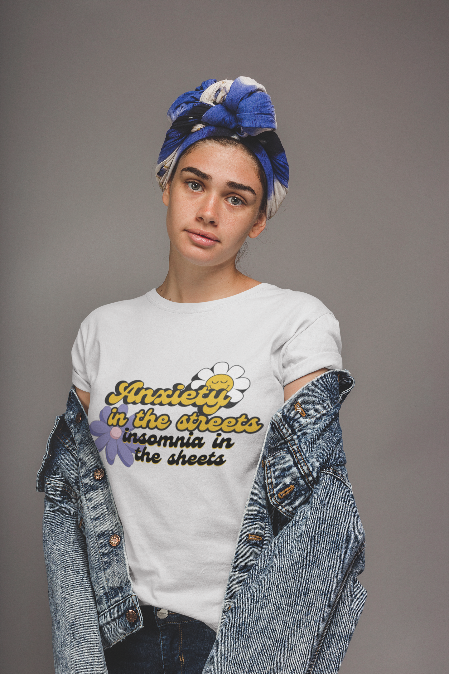 "Anxiety in the streets. Insomnia in the streets" Womens Tee